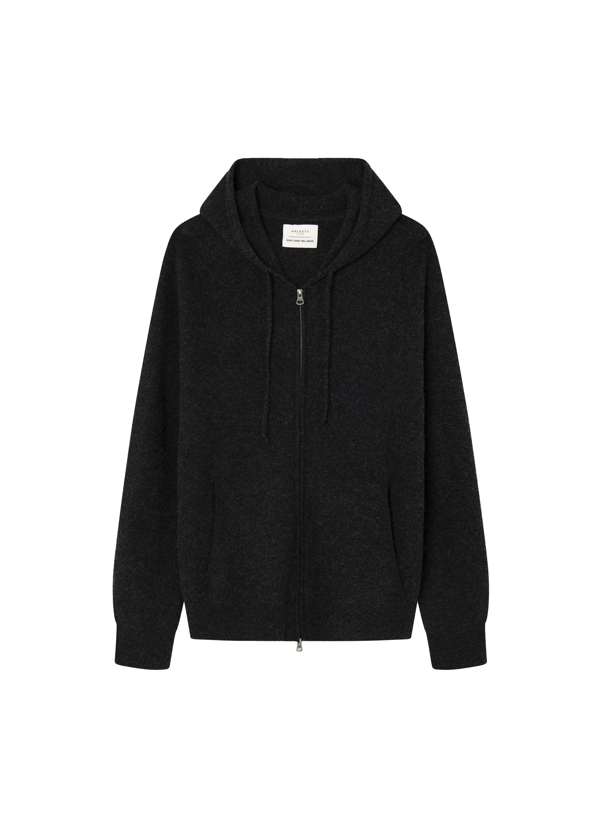 Hackett x Wellwear Cashmere Zip Hoodie David Gandy Wellwear