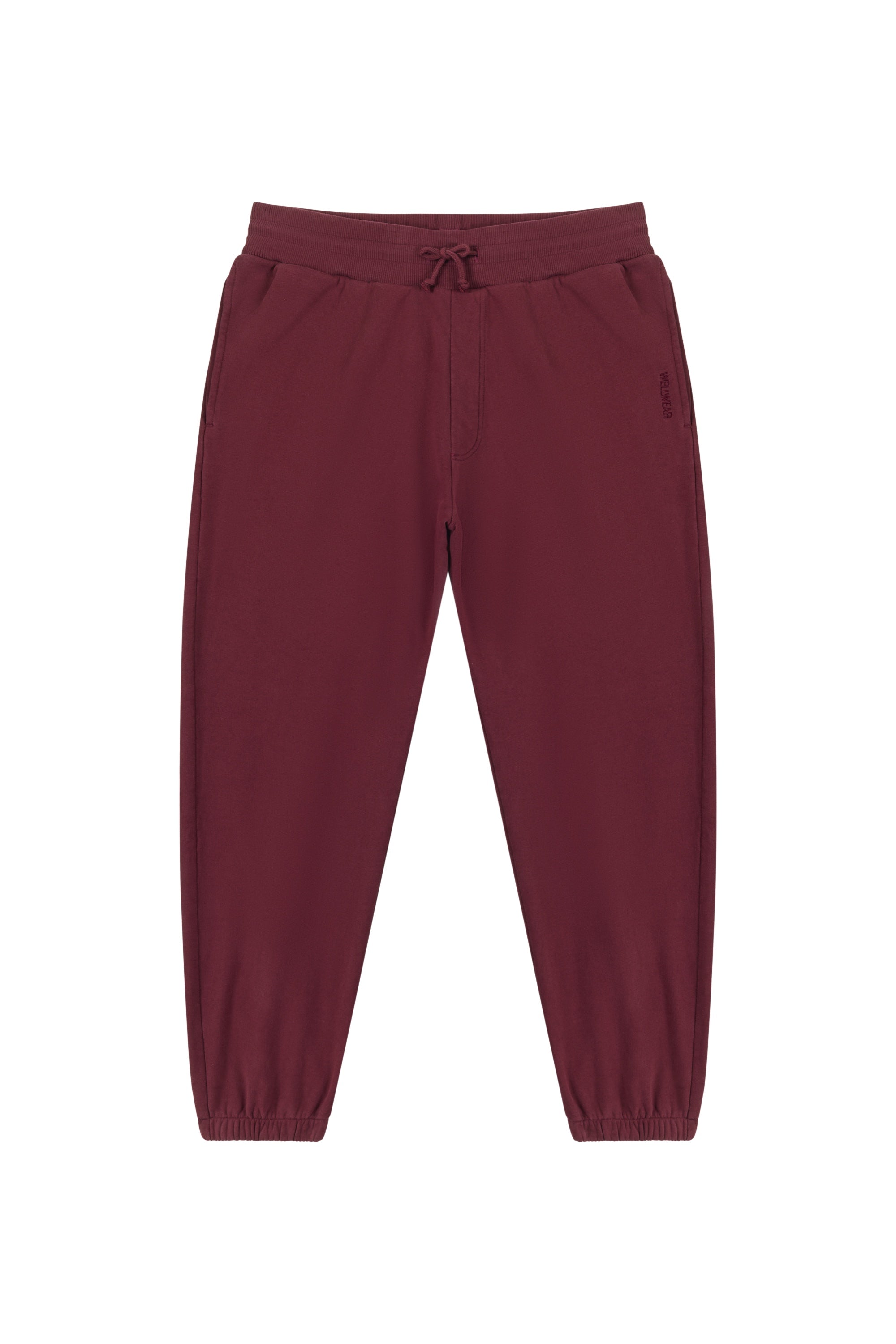 Burgundy jogger pants sale