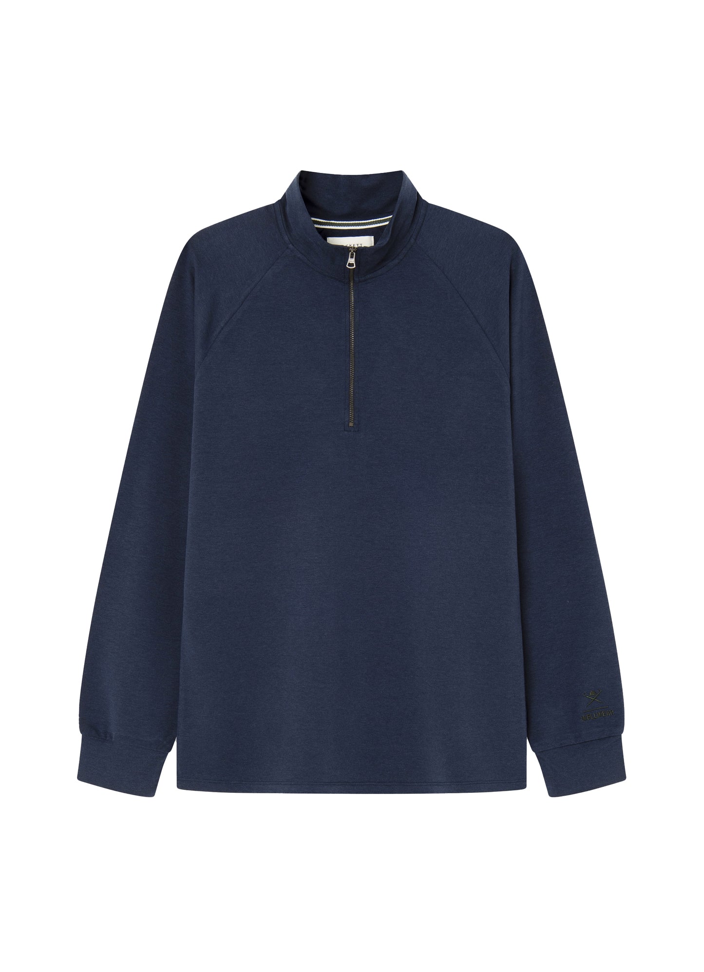 Hackett x Wellwear Luxury Lounge Zip Funnel Neck