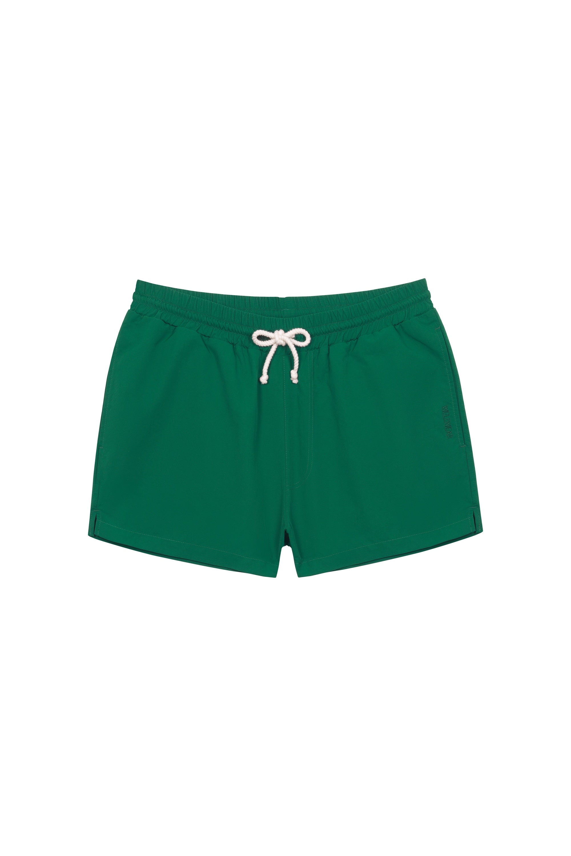 Short Length Swim Shorts - Forest Green | David Gandy Wellwear