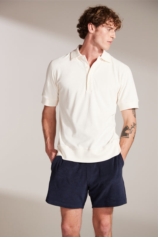 Towelling Polo Set