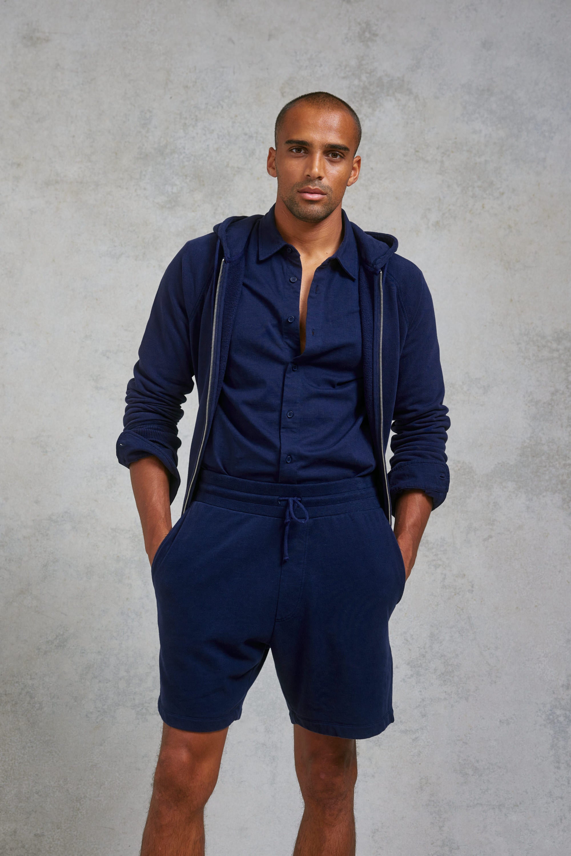 Ultimate Jogger Shorts Navy David Gandy Wellwear